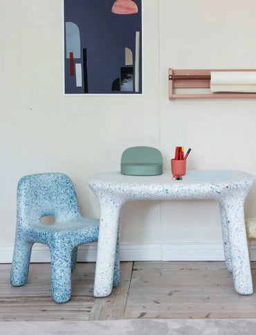 Alternative beauty - CMF of recycled materials - ALINDA DECOR