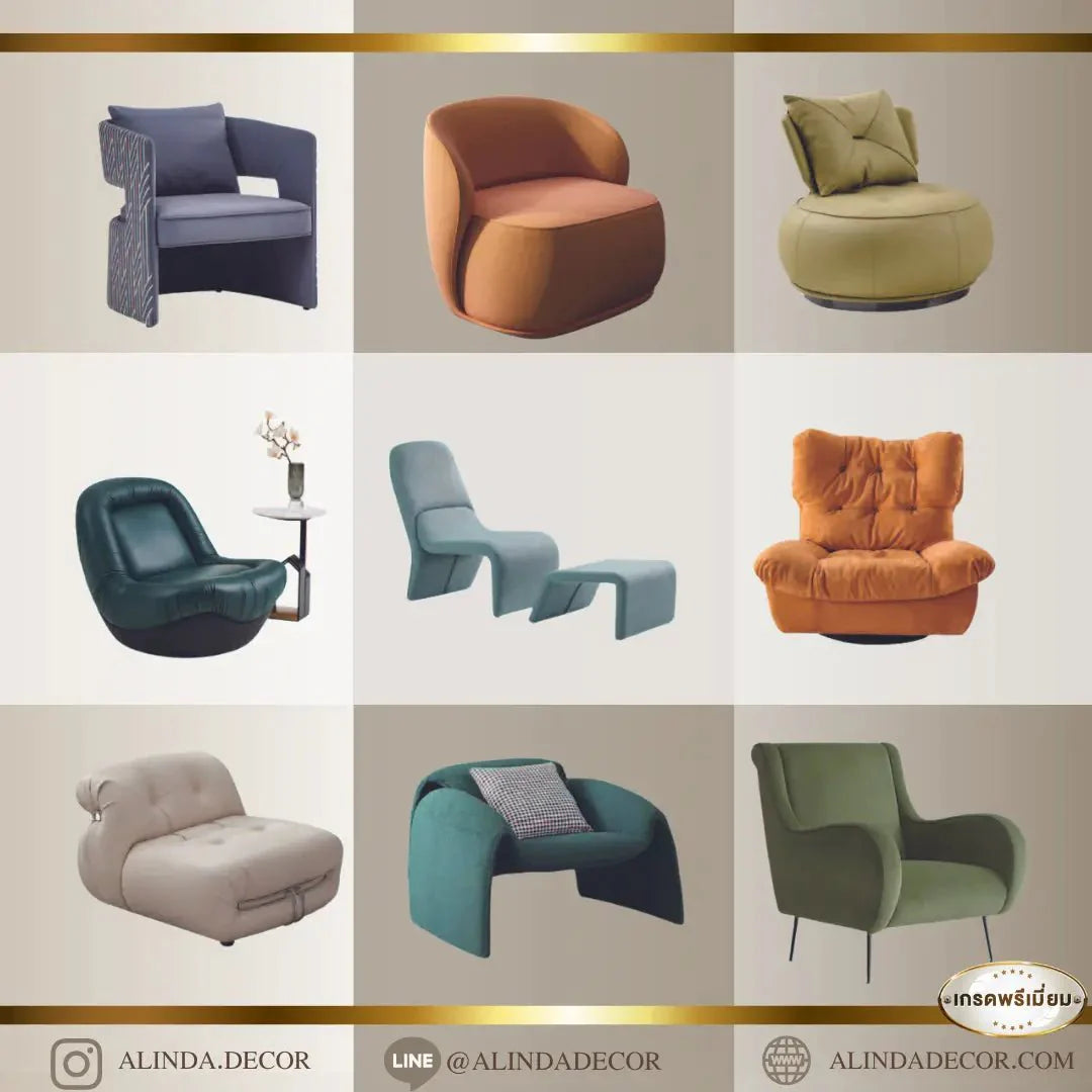 Chic Seating Spectacular - ALINDA DECOR