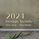 Design Trends 2024 - ALINDA DECOR
