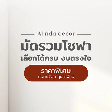 มัดรวมโซฟา เลือกได้ครบ งบตรงใจ 💖 - ALINDA DECOR