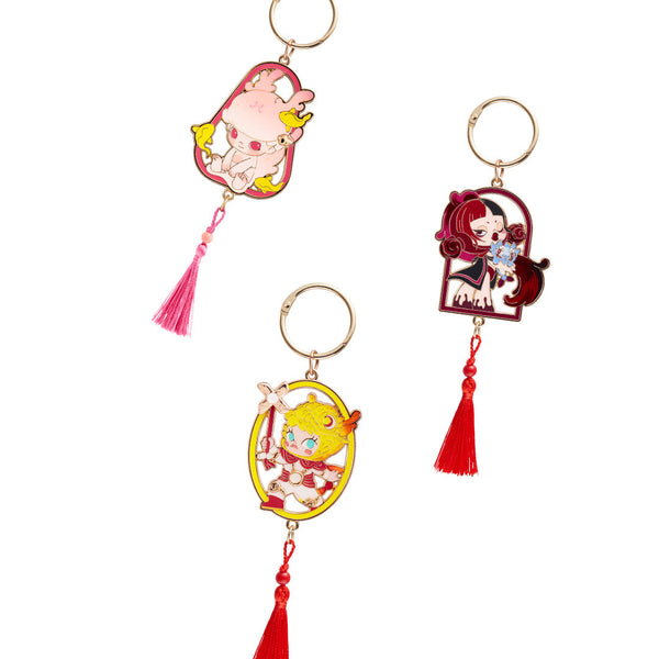 POP MART Loong Presents the Treasure Series Pendant Keychain Blind Box - ALINDA DECOR