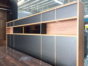 ชุดห้องนอนครบเซ็ท รุ่น-แบล็คโกล เตียง+ตู้ผ้า+โต๊ะแป้ง - ALINDA DECOR