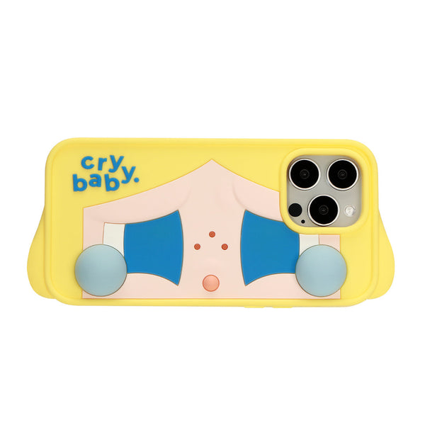 POP MART Crybaby Sad Club Series - Phone Case for iPhone 14/15 Pro Max