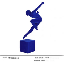 Modern Simple Resin Flocking Animal Character Cartoon - ALINDA DECOR