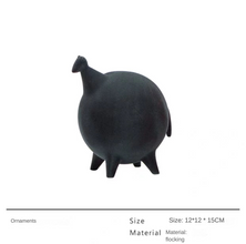 Modern Simple Resin Flocking Animal Character Cartoon - ALINDA DECOR