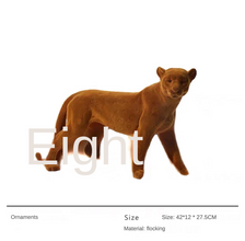 Modern Simple Resin Flocking Animal Character Cartoon - ALINDA DECOR