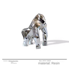 Modern Simple Resin Flocking Animal Character Cartoon - ALINDA DECOR