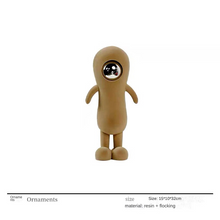 Modern Simple Resin Flocking Animal Character Cartoon - ALINDA DECOR