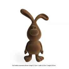 Modern Simple Resin Flocking Animal Character Cartoon - ALINDA DECOR