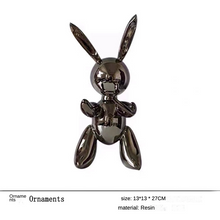 Modern Simple Resin Flocking Animal Character Cartoon - ALINDA DECOR