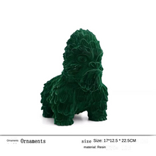 Modern Simple Resin Flocking Animal Character Cartoon - ALINDA DECOR