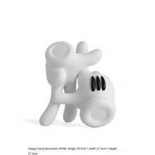 Modern Simple Resin Flocking Animal Character Cartoon - ALINDA DECOR