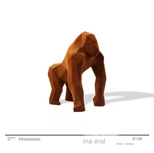 Modern Simple Resin Flocking Animal Character Cartoon - ALINDA DECOR