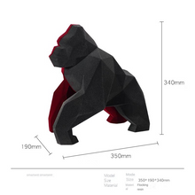 Modern Simple Resin Flocking Animal Character Cartoon - ALINDA DECOR