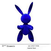 Modern Simple Resin Flocking Animal Character Cartoon - ALINDA DECOR