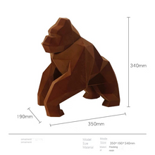 Modern Simple Resin Flocking Animal Character Cartoon - ALINDA DECOR