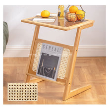 โต๊ะกาแฟ ดีไซน์หวายสาน สไตล์มินิมอล เครื่องใช้ในบ้าน/เฟอร์นิเจอร์/โต๊ะ