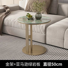 โต๊ะกาแฟทรงกลมสไตล์โรงแรมหรูหราไม่เหมือนใครโต๊ะรับประทานอาหารทันสมัยศูนย์ชาโซฟามุมด้านข้างของศาลา perabot rumah - ALINDA DECOR