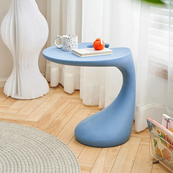 ห้องนั่งเล่นโซฟาด้านข้างตารางพลาสติกรูปพิเศษชาตารางแฟชั่นชุดนอน Nordic กาแฟตาราง Home ตกแต่ง