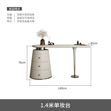 ชุดเดรสผู้หญิงมีหูจับหรูหราเครื่องสำอางโต๊ะเครื่องแป้งทันสมัยชุดแต่งหน้ากระจกเต็มตัวของใช้ในครัวเรือน - ALINDA DECOR