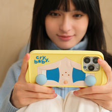 POP MART Crybaby Sad Club Series - Phone Case for iPhone 14/15 Pro Max
