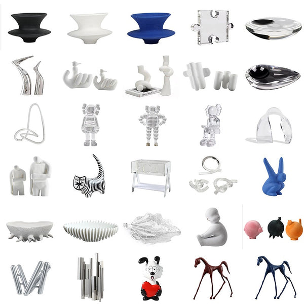 Modern and simple creative cartoon character art home - ALINDA DECOR