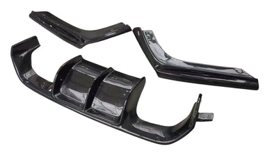 กันชนหลัง F83 M3สำหรับ BMW F82 M4 F80แผ่นคาร์บอนไฟเบอร์แห้ง