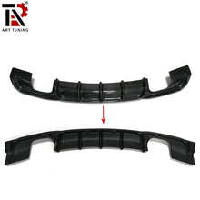 MP ตัวกระจายแสงคาร์บอนไฟเบอร์ด้านหลังสำหรับรถ BMW F30 F35สปอร์ตสี่ช่อง
