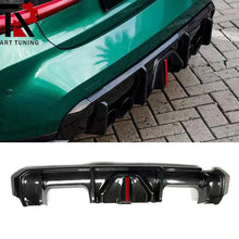 ตัวกระจายแสงด้านหลังแบบคาร์บอนไฟเบอร์แห้งแบบ LED สำหรับ BMW G80 M3ตัวแยก M4 G82