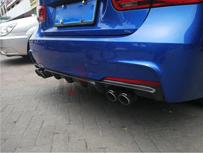MP ตัวกระจายแสงคาร์บอนไฟเบอร์ด้านหลังสำหรับรถ BMW F30 F35สปอร์ตสี่ช่อง