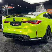 ตัวกระจายแสงด้านหลังคาร์บอนไฟเบอร์สำหรับ BMW ตัวแยก M4 G82แบบแห้งสไตล์ MP