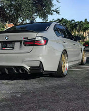 กันชนหลัง F83 M3สำหรับ BMW F82 M4 F80แผ่นคาร์บอนไฟเบอร์แห้ง