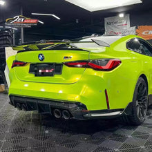 ตัวกระจายแสงด้านหลังคาร์บอนไฟเบอร์สำหรับ BMW ตัวแยก M4 G82แบบแห้งสไตล์ MP