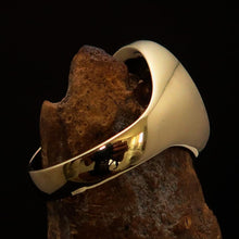 Excellent crafted Men's Brass Costume Ring Pandemic Survivor