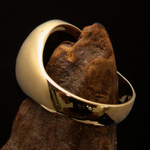 Excellent crafted Men's Brass Costume Ring Pandemic Survivor
