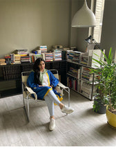 Vassili Chair Ins Nordic Saddle Leather Net Red Chair Stainless Steel Leisure Backrest Armchair