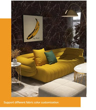 โซฟาห้องนั่งเล่นนอร์ดิก perabot rumah แบบแยกส่วน  ดีไซน์สวยแบบเรียบง่าย - ALINDA DECOR