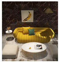 โซฟาห้องนั่งเล่นนอร์ดิก perabot rumah แบบแยกส่วน  ดีไซน์สวยแบบเรียบง่าย - ALINDA DECOR