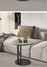 โต๊ะกาแฟทรงกลมสไตล์โรงแรมหรูหราไม่เหมือนใครโต๊ะรับประทานอาหารทันสมัยศูนย์ชาโซฟามุมด้านข้างของศาลา perabot rumah - ALINDA DECOR