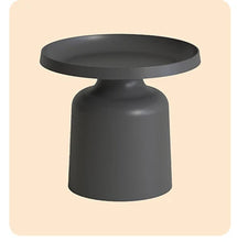 โต๊ะน้ำชาแบบเรียบง่ายโต๊ะกาแฟพลาสติกใสเช้าสไตล์นอร์ดิกทรงกลมสวยงามทันสมัยเฟอร์นิเจอร์ห้องนอน - ALINDA DECOR