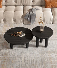 โมเดิร์นตารางไม้กาแฟสำหรับห้องนั่งเล่นเฟอร์นิเจอร์ในครัวเรือน Designer ด้านข้างโซฟาตารางระเบียงพักผ่อนรอบกาแฟตาราง - ALINDA DECOR