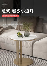 โต๊ะกาแฟทรงกลมสไตล์โรงแรมหรูหราไม่เหมือนใครโต๊ะรับประทานอาหารทันสมัยศูนย์ชาโซฟามุมด้านข้างของศาลา perabot rumah - ALINDA DECOR