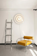 เลานจ์พักผ่อนแบบพกพาเก้าอี้ทรงโมเดิร์นห้องนั่งเล่นเดี่ยวหรูหราสีขาวดีไซน์เก้าอี้ทรงโมเดิร์นเก้าอี้สตูลแซนดาลี - ALINDA DECOR