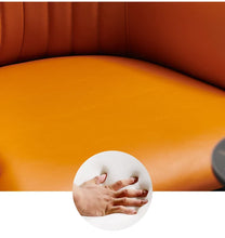 เก้าอี้รับประทานอาหารสำนักงาน วัสดุคุณภาพสูงสบายสีขาว