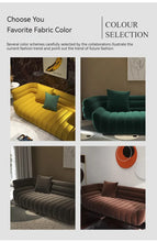 โซฟาห้องนั่งเล่นนอร์ดิก perabot rumah แบบแยกส่วน  ดีไซน์สวยแบบเรียบง่าย - ALINDA DECOR