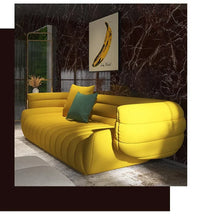 โซฟาห้องนั่งเล่นนอร์ดิก perabot rumah แบบแยกส่วน  ดีไซน์สวยแบบเรียบง่าย - ALINDA DECOR