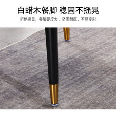 เก้าอี้รับประทานอาหารสำนักงาน วัสดุคุณภาพสูงสบายสีขาว