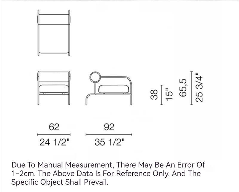 เลานจ์พักผ่อนแบบพกพาเก้าอี้ทรงโมเดิร์นห้องนั่งเล่นเดี่ยวหรูหราสีขาวดีไซน์เก้าอี้ทรงโมเดิร์นเก้าอี้สตูลแซนดาลี - ALINDA DECOR