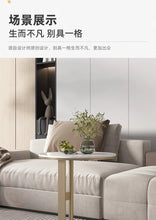 โต๊ะกาแฟทรงกลมสไตล์โรงแรมหรูหราไม่เหมือนใครโต๊ะรับประทานอาหารทันสมัยศูนย์ชาโซฟามุมด้านข้างของศาลา perabot rumah - ALINDA DECOR