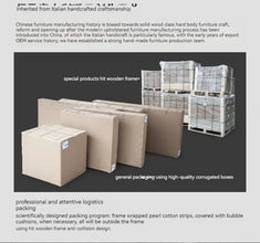 โซฟาห้องนั่งเล่นนอร์ดิก perabot rumah แบบแยกส่วน  ดีไซน์สวยแบบเรียบง่าย - ALINDA DECOR